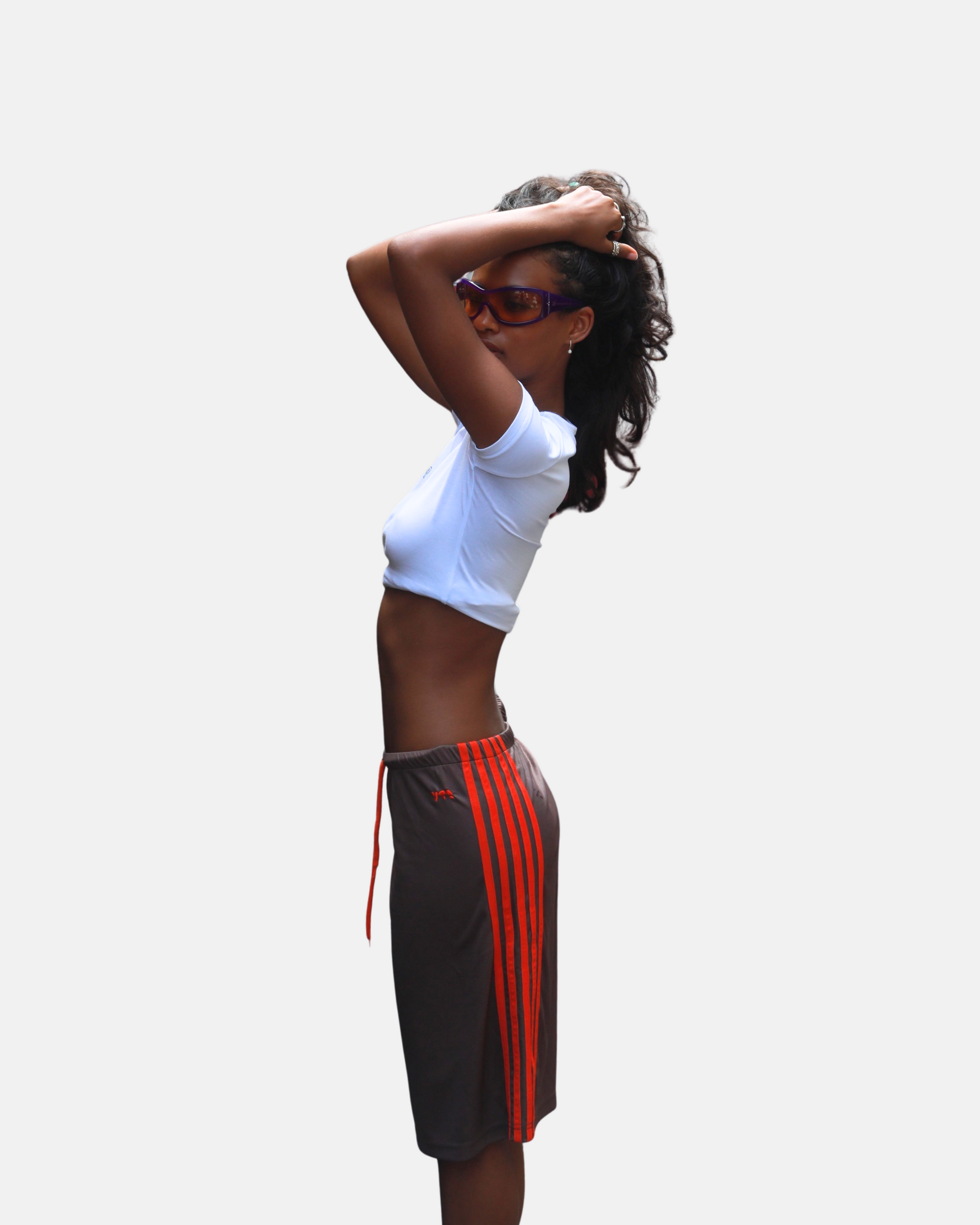 Maya Mesh Skirt [Brown]